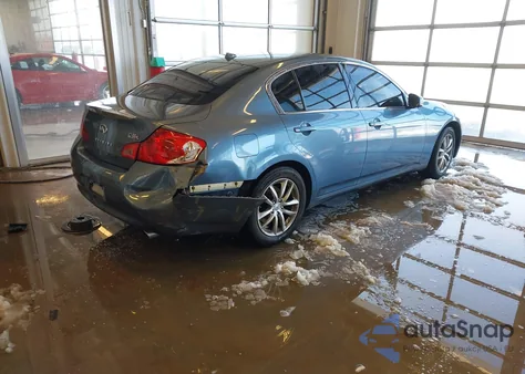 2007 Infiniti G35 z USA, uszkodzony, nr VIN JNKBV61F97M819235